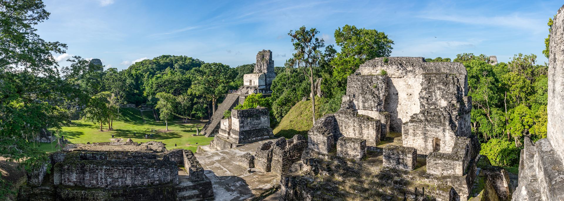 Maya ruins at Tikal
