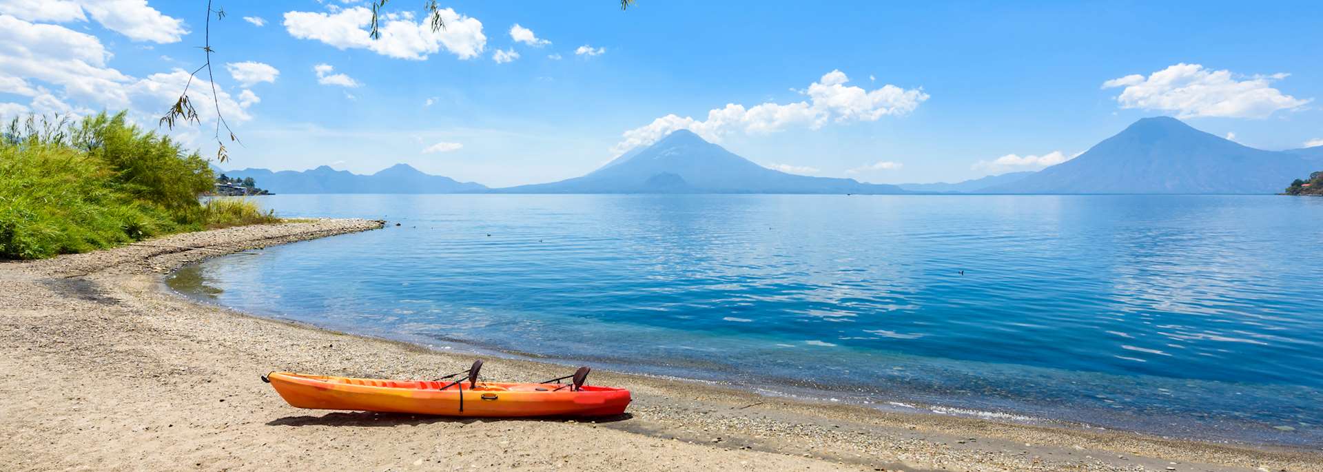 Kayak on Lake Atitlán