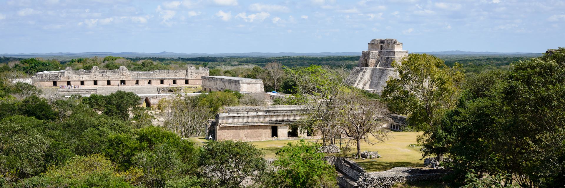Maya ruins at Uxmal