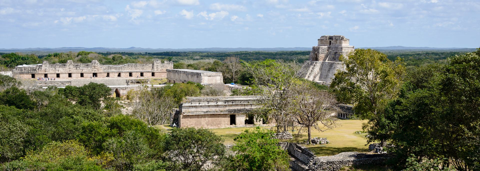 Maya ruins at Uxmal