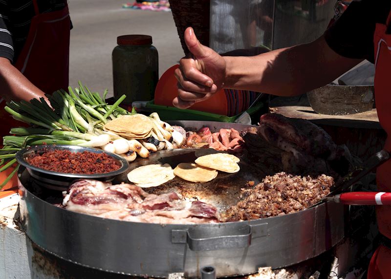Street food in Mexico City