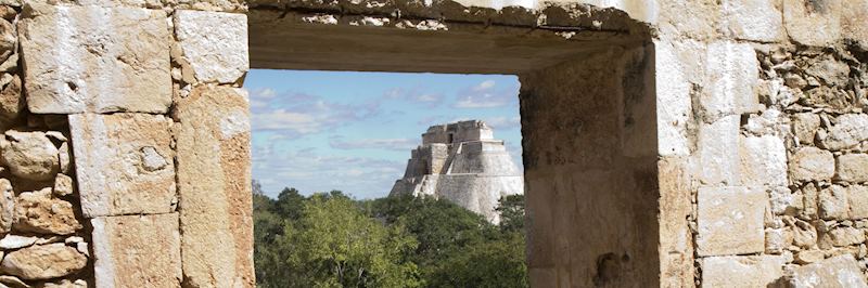 The ancient site of Uxmal