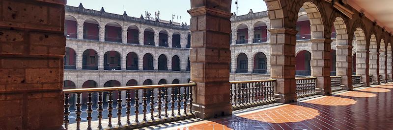 The National Palace in Mexico City is home to many Diego Rivera murals