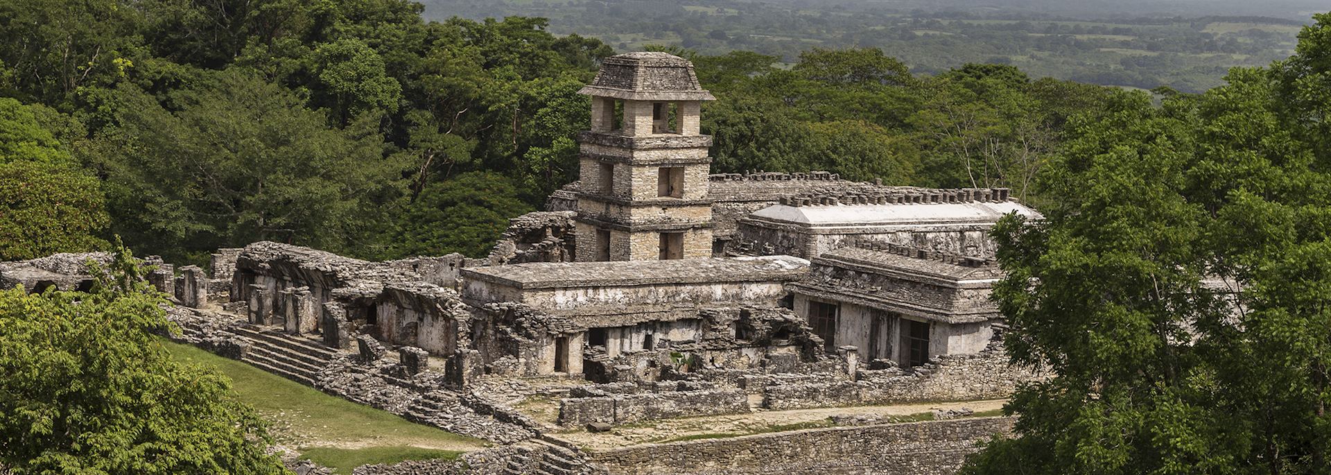 The ancient Mayan city of Palenque