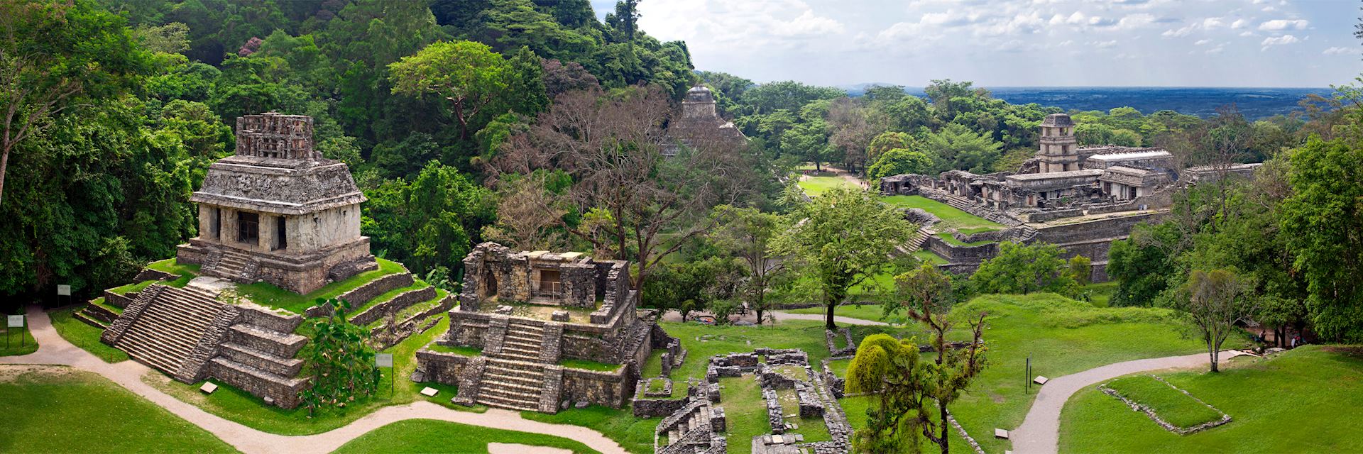 Maya ruins in Palenque