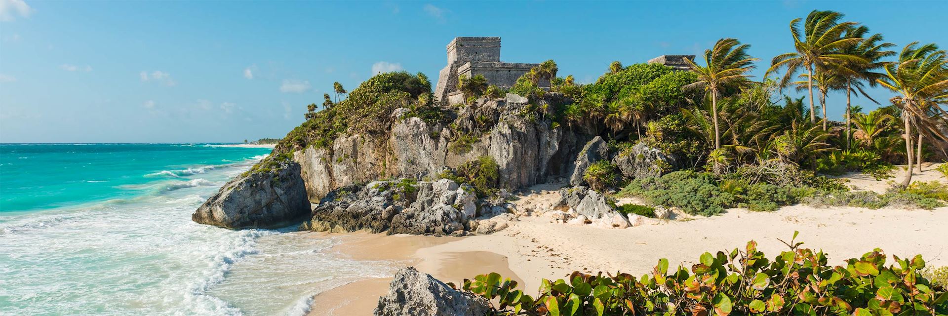 Tulum beach on the Mayan Riviera