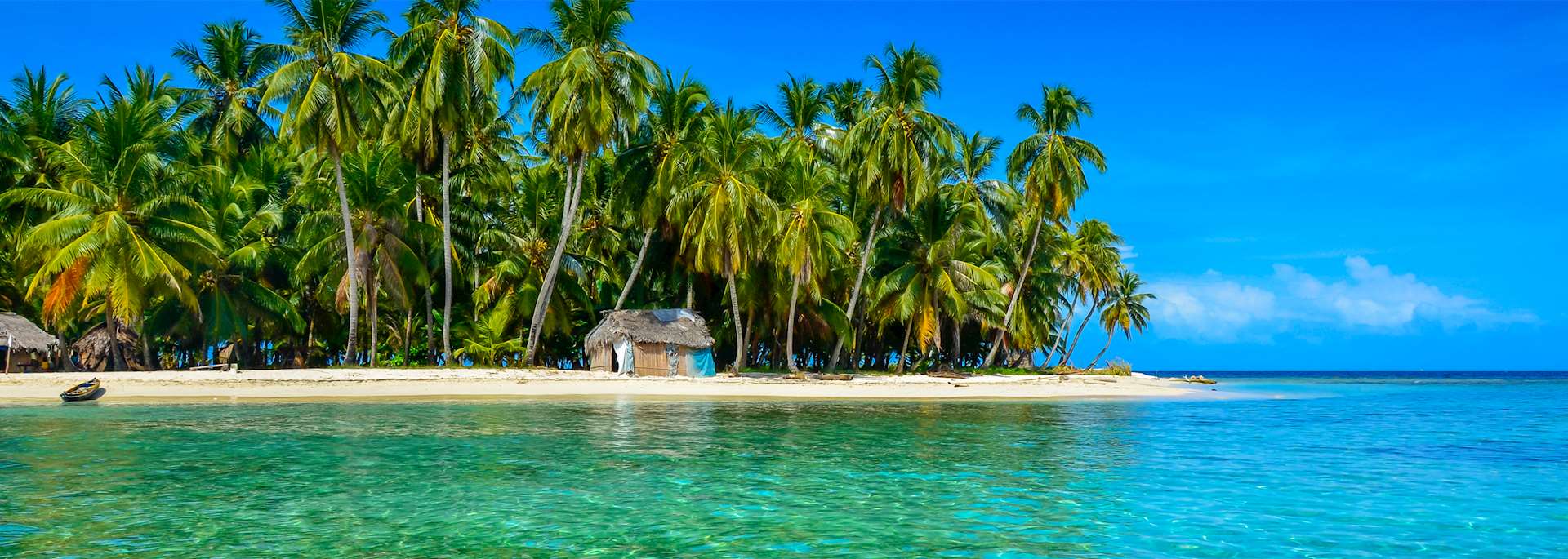Beach on the San Blas archipelago