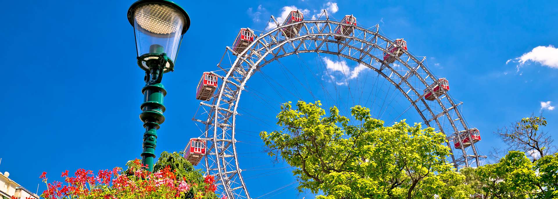 Prater Riesenrad ferris wheel in Vienna