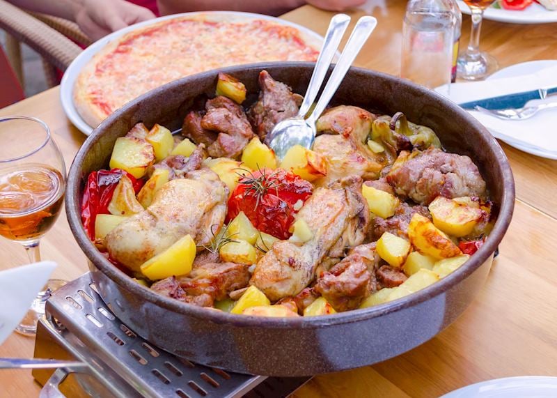 Traditional Croatian peka