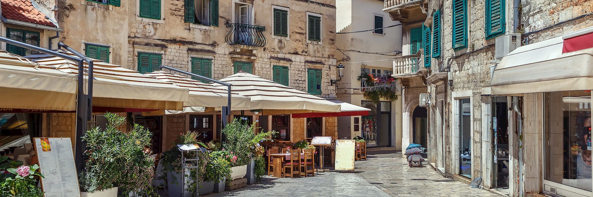 Street in Split, Croatia