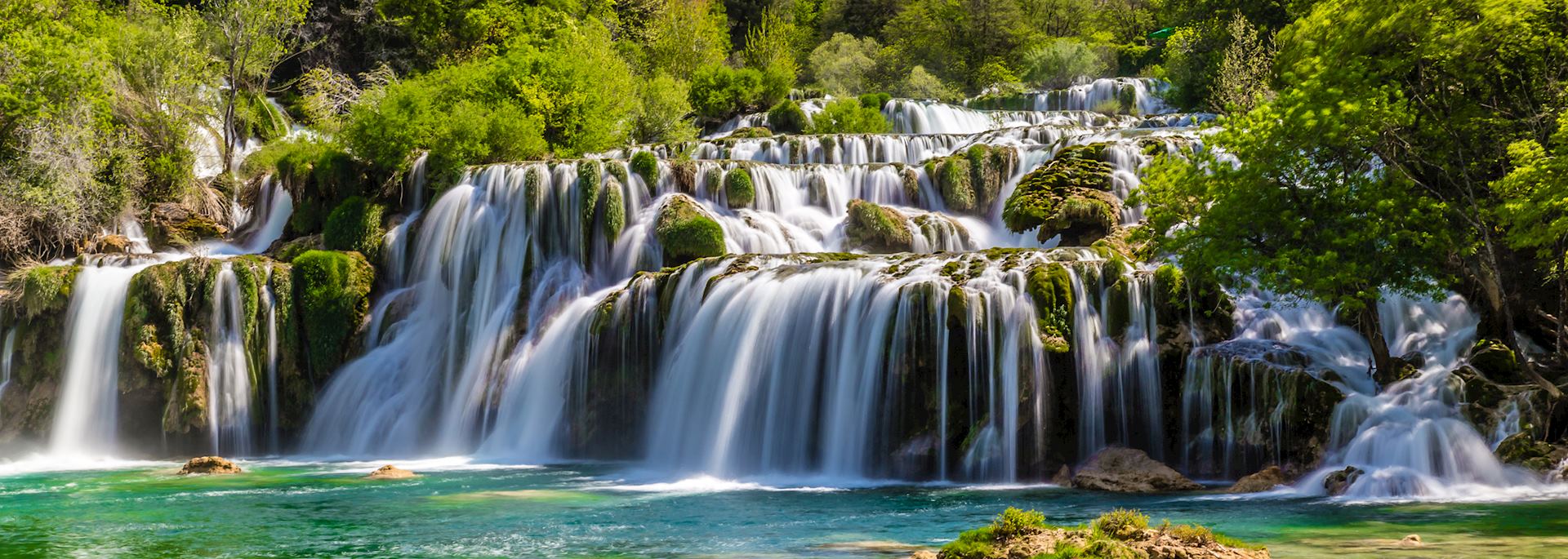 Krka river waterfalls, Dalmatia