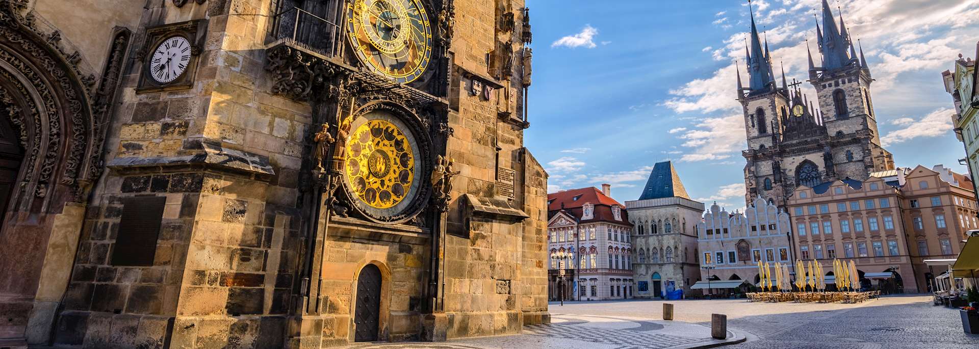 Prague old town square