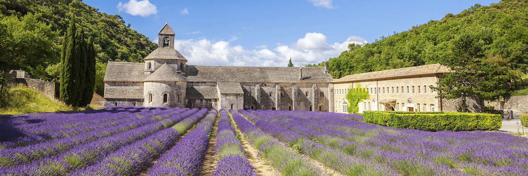 Lavender fields at Abbaye de Sénanque, Les Bories and Gordes village Audley Travel