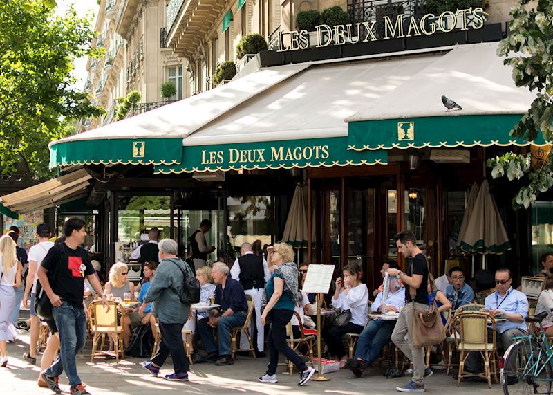 Café Les Deux Magots, Saint-Germain-des-Prés