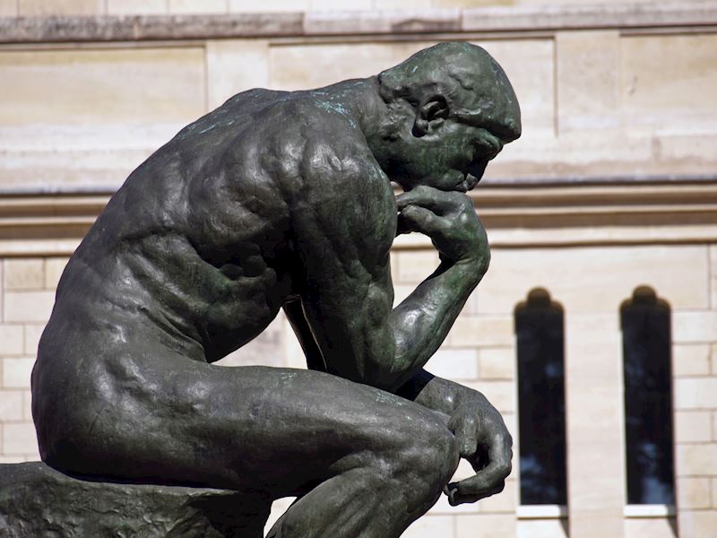 The Thinker by Rodin, Musée Rodin