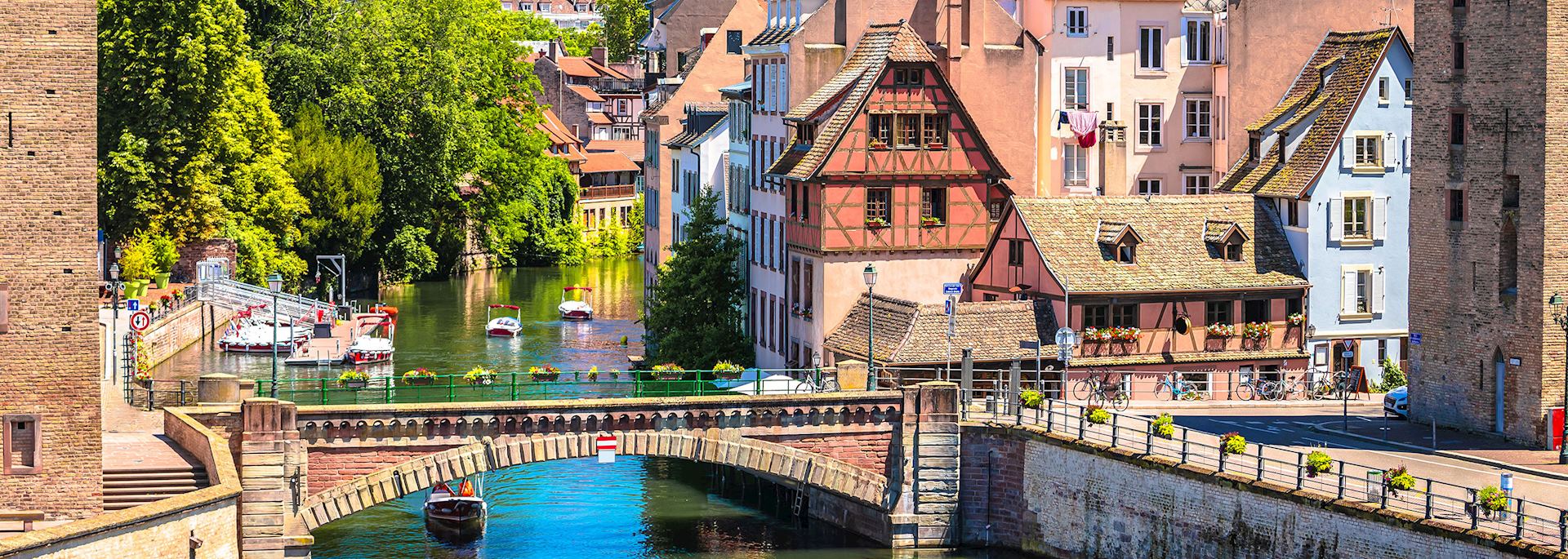 Strasbourg in the Alsace region, France