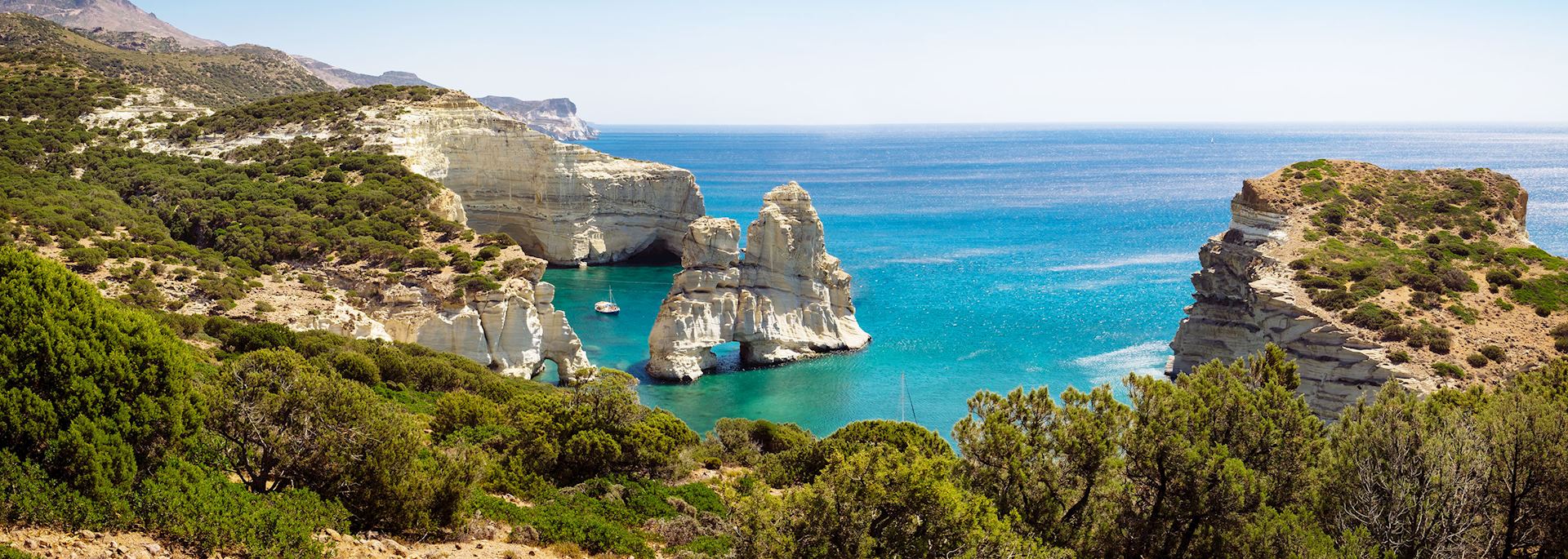 Kleftiko rocks, Milos
