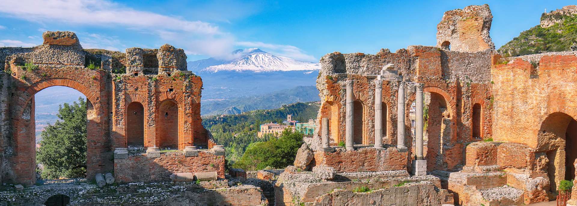The Ancient Theater of Taormina (Teatro Antico di Taormina), Sicily