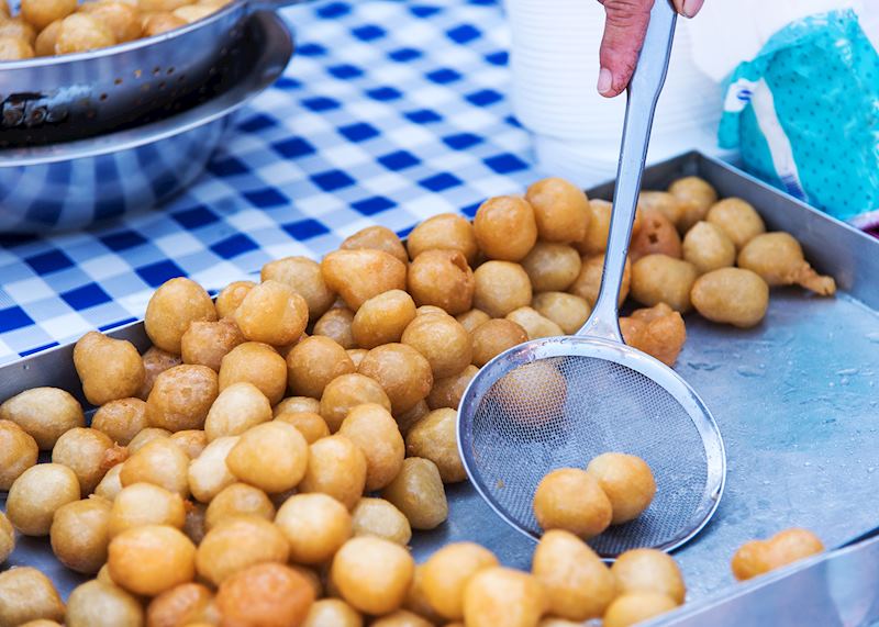 Loukoumades, Athens