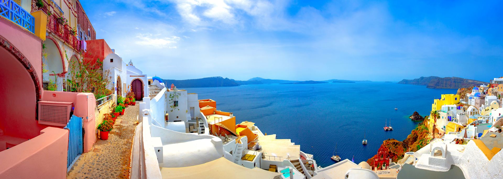 Village of Oia on Santorini