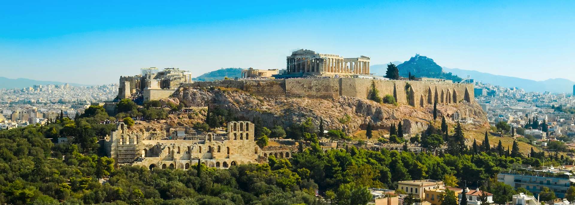 Athens skyline