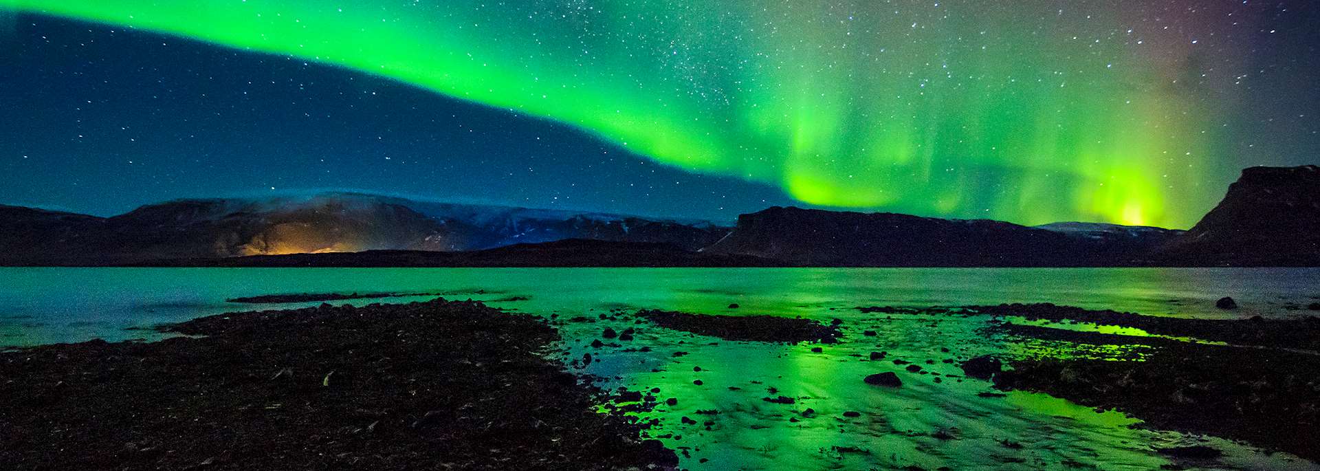 Northern lights, Iceland