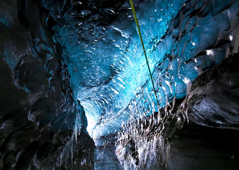Katla ice cave, South Coast