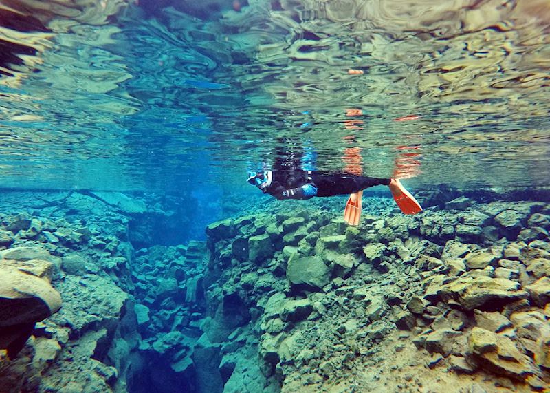 Snorkelling, Þingvellir National Park