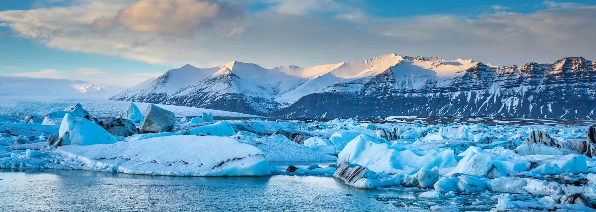 Icebergs at Jökulsárlón