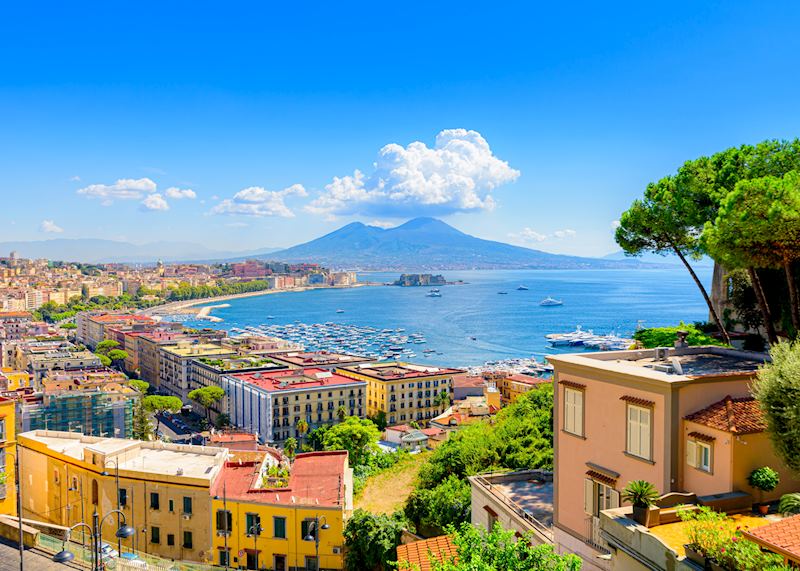 A view over Naples