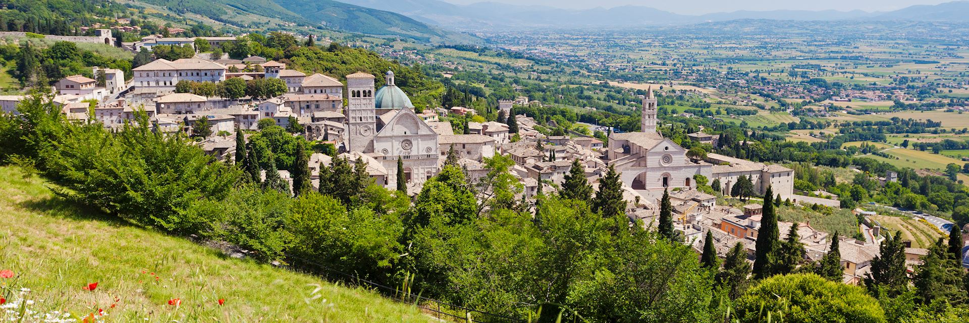 Views over Assisi, Umbria