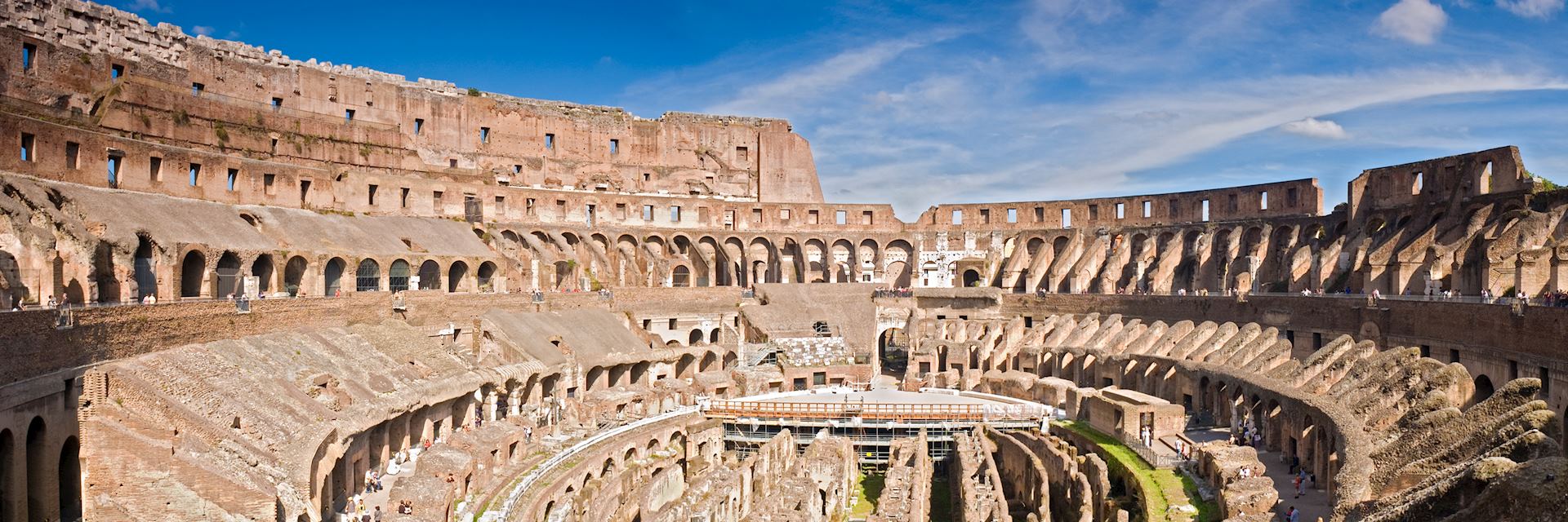 Amphitheatre of the Colosseum, Rome, Italy