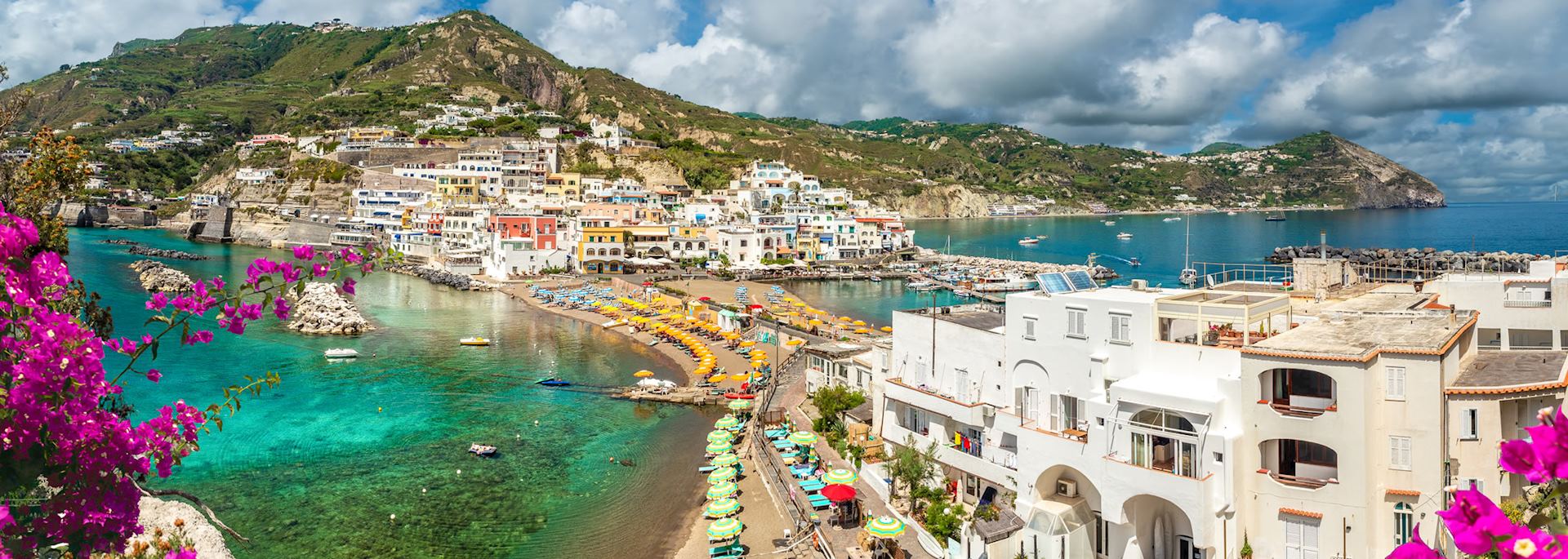 Coastal scenery of Ischia