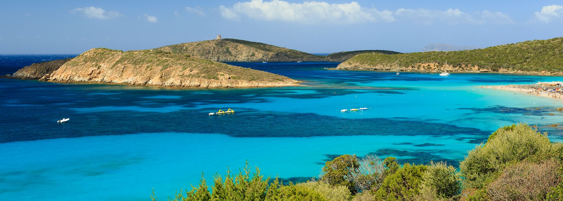 Southern Sardinia coastline