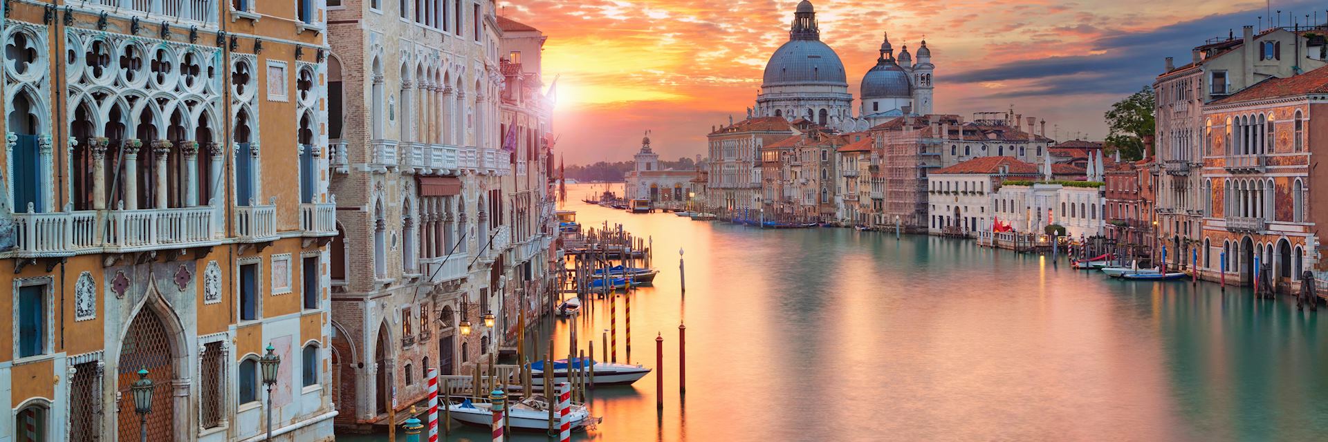 Grand Canal at sunset, Venice