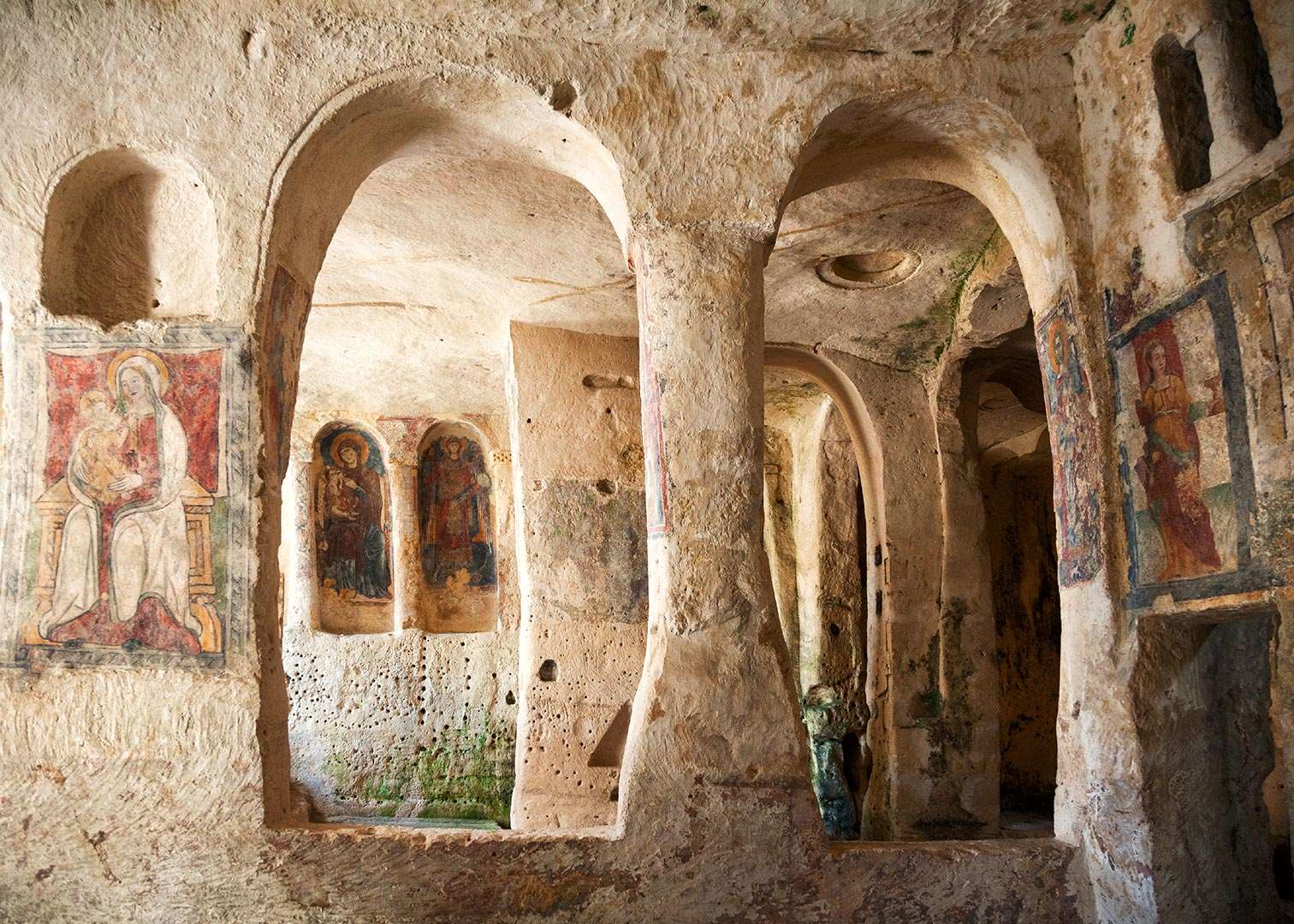  Iglesia cueva, Matera