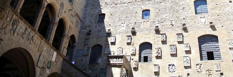 Courtyard of the Bargello Museum, Florence