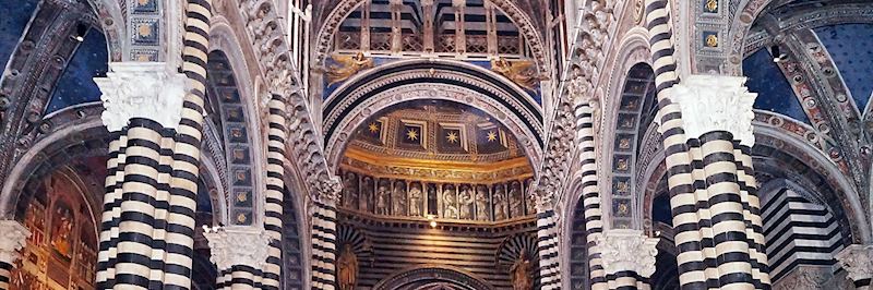 Interior of Siena's cathedral