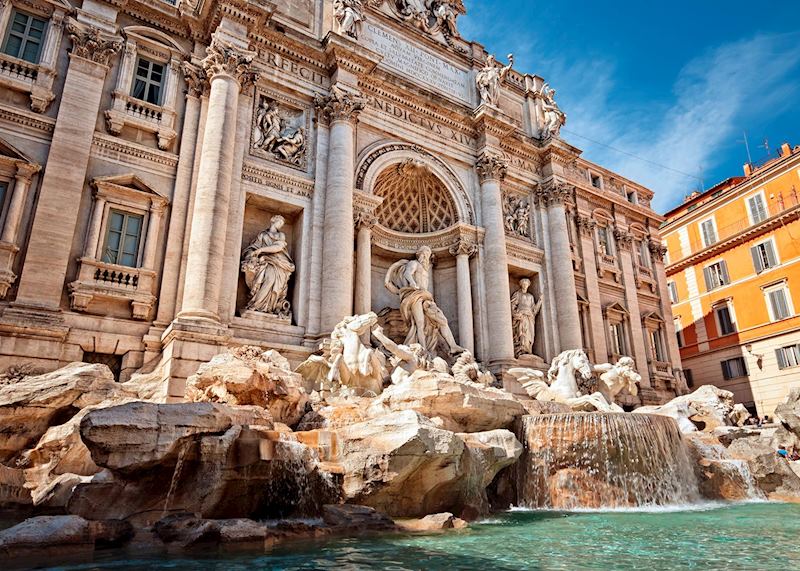 The Trevi Fountain