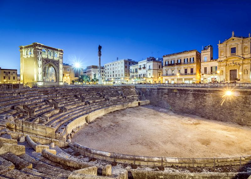 Roman amphitheatre in Lecce