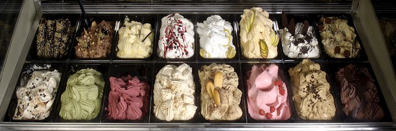 Italian ice cream shop