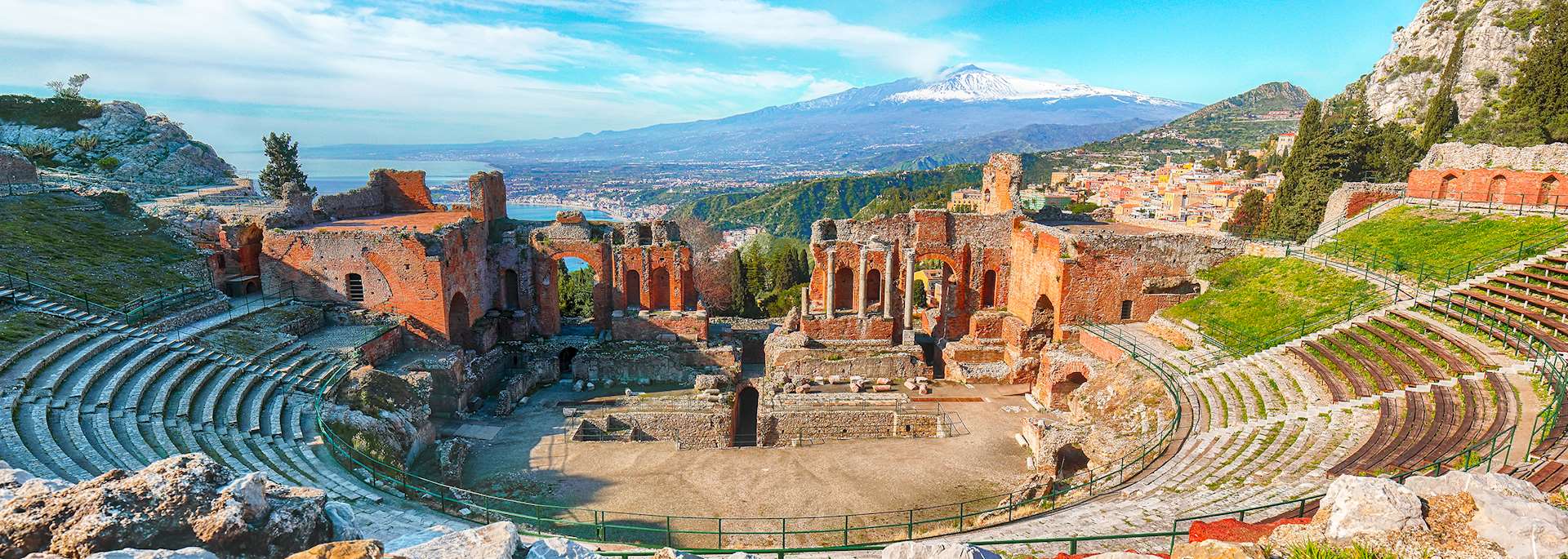 Greek theatre, Taormina, Sicily