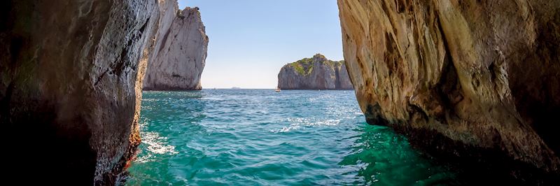 Grotto entrance, Capri