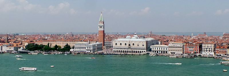 View from the bell tower of San Giorgio Maggiore