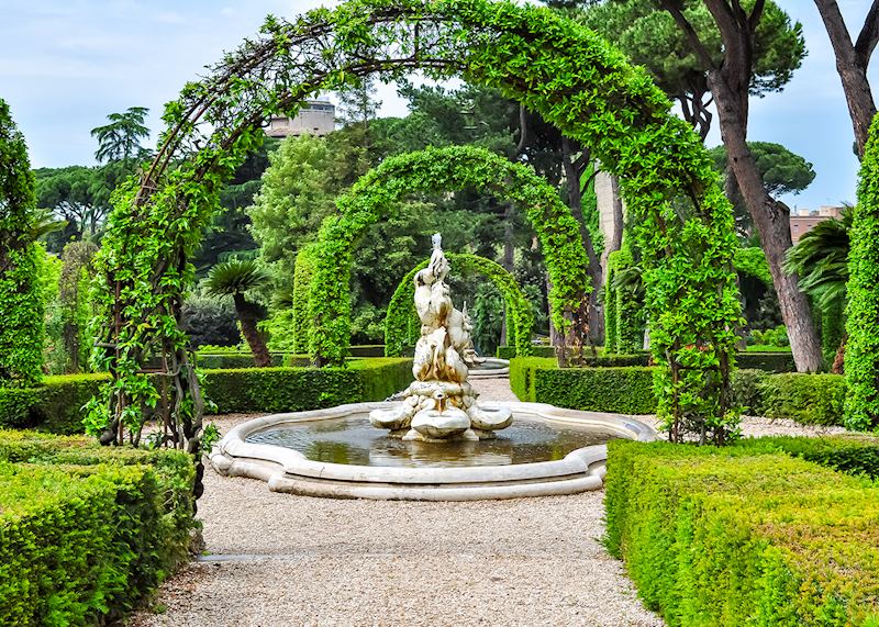 Vatican City garden