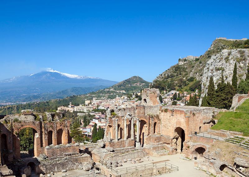 Teatro Greco Roman amphitheater, Taormina