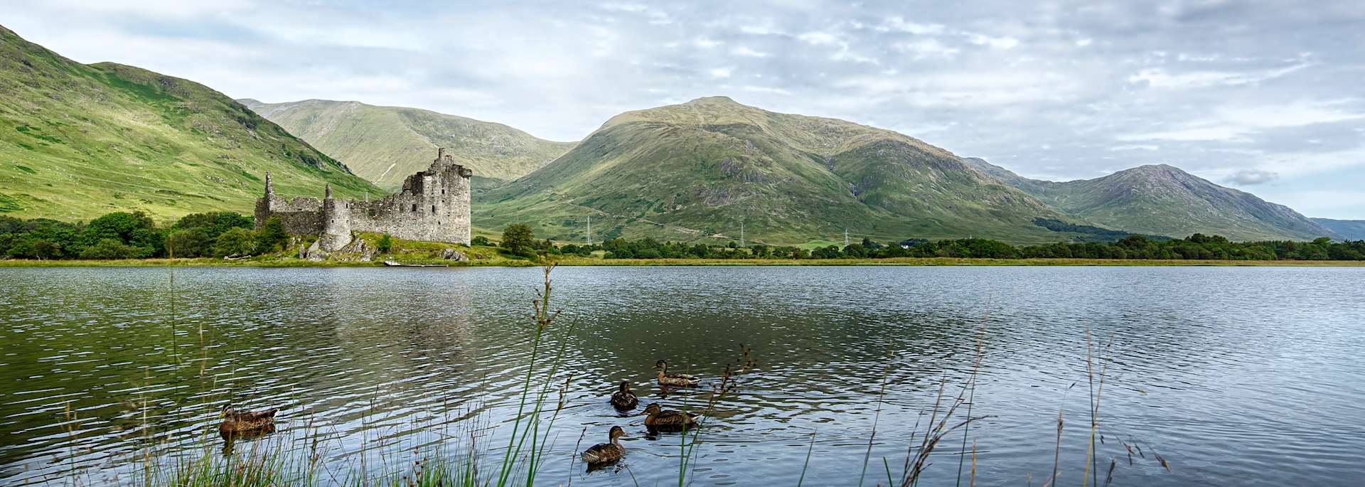 View over a Scottish loch