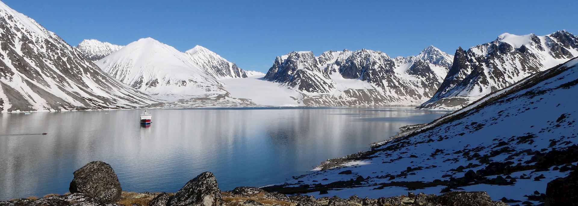Views across Svalbard