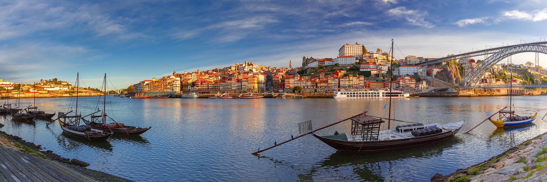 Rabelo boats, Douro River, Porto, Portugal