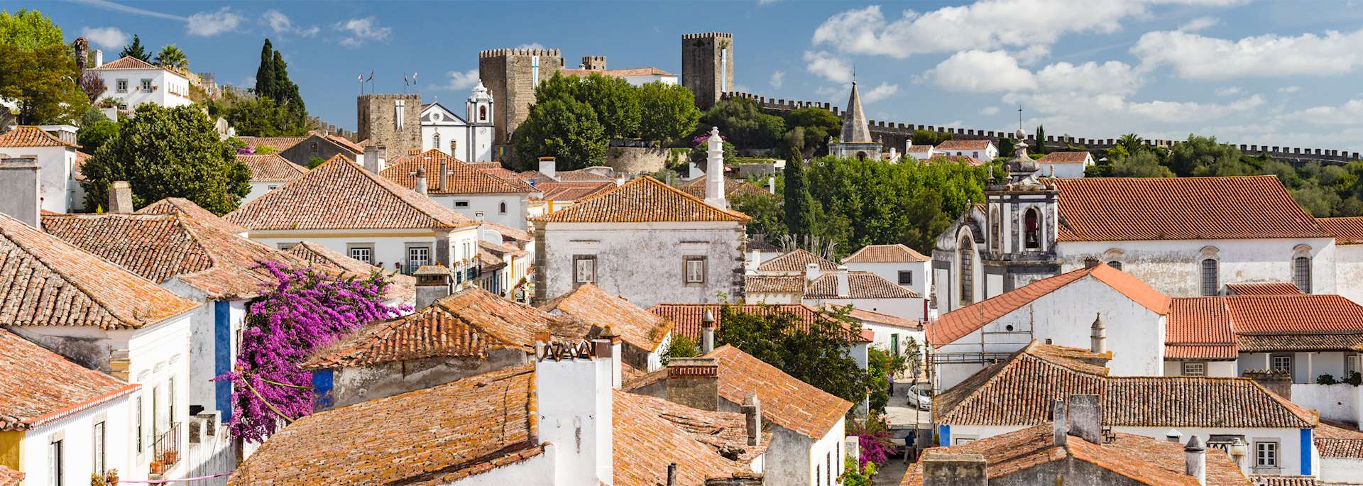 The fortified village of Obidos